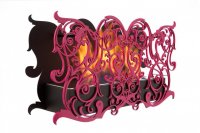 Биокамин Silver Smith EMOTION пурпурный