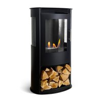 Напольный биокамин Debut черный
